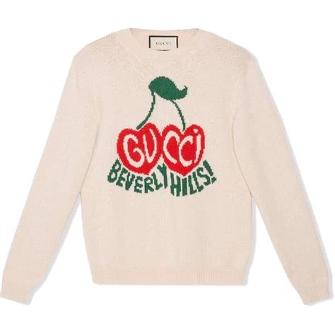 gucci cherry jumper|Gucci Sweaters for Women .